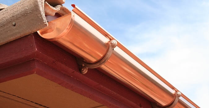 Copper Gutters