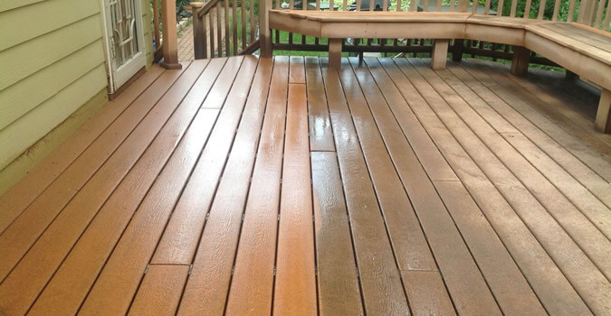 Deck Cleaning