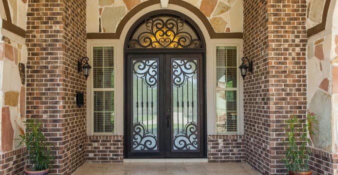 Iron Front Doors