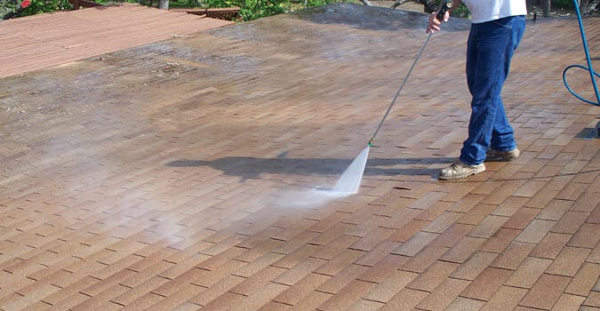 Roof Pressure Cleaning